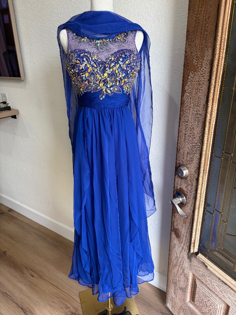 Royal Blue, Size 4, Let's Fashion